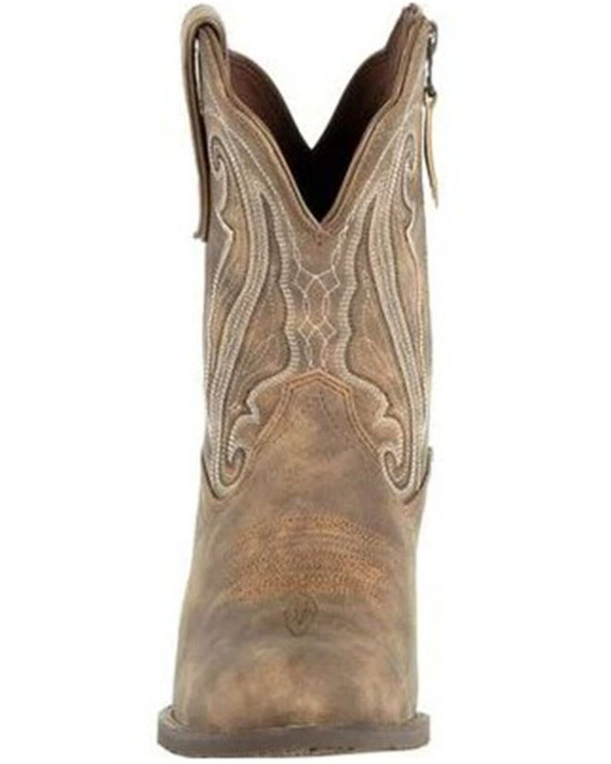 Image #4 - Durango Women's Crush Fashion Booties - Round Toe, Tan, hi-res