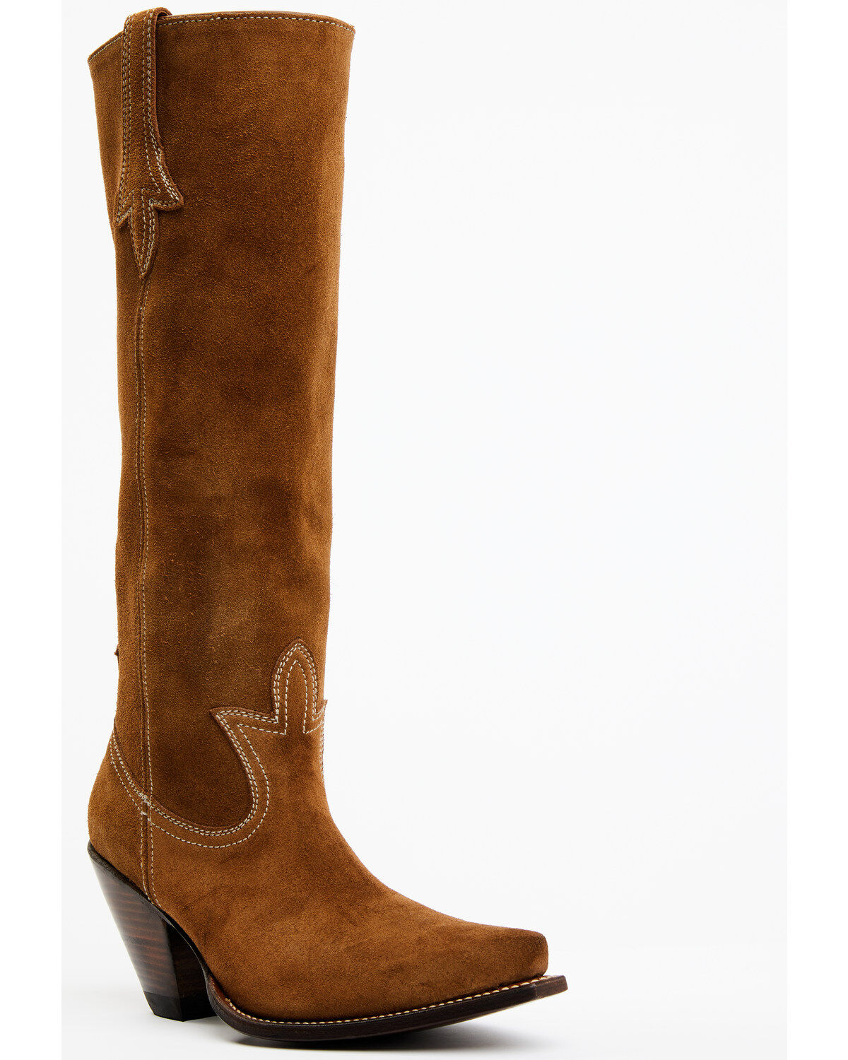 Image #1 - Sendra Women's Diana Slouch Tall Western Boots - Snip Toe, Brown, hi-res