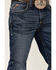 Image #2 - Ariat Men's M2 Summit Stretch Stackable Relaxed Bootcut Jeans, Blue, hi-res