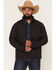 Image #1 - RANK 45&reg; Men's Buck Southwestern Print Softshell Jacket - Big, Black, hi-res