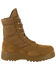 Image #2 - Rocky Men's Entry Level Hot Weather Military Boots - Round Toe, Taupe, hi-res