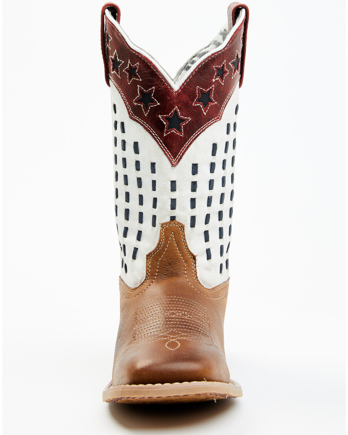 Image #4 - Laredo Women's Stargazer Western Boots - Broad Square Toe, Multi, hi-res