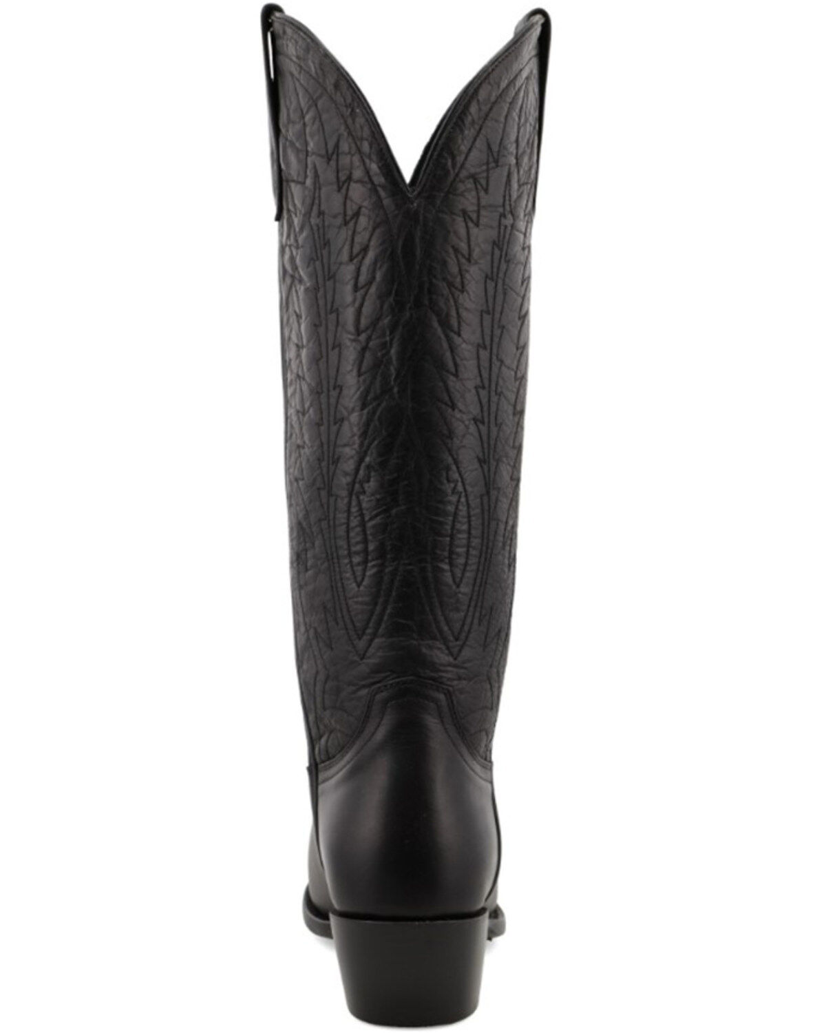 Image #5 - Black Star Women's Eden Stitched Onyx Western Boot - Round Toe, Black, hi-res