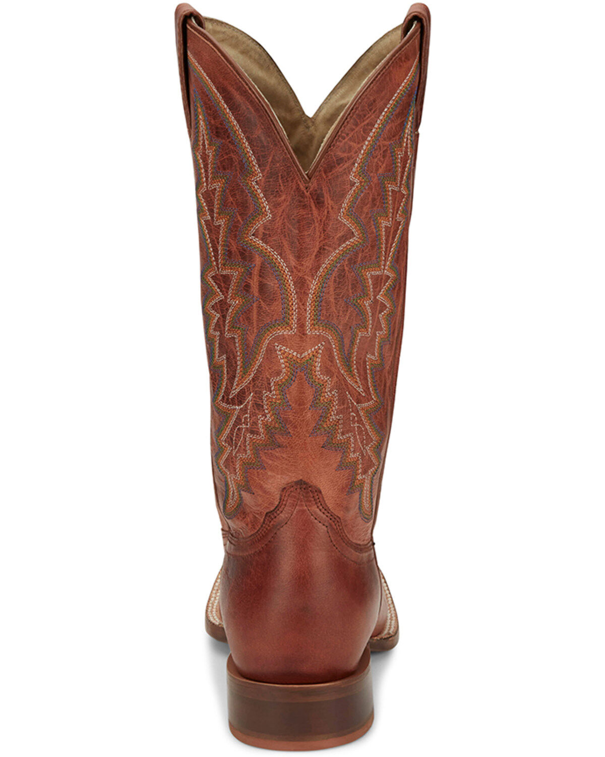 Image #5 - Tony Lama Men's Camarillo Western Boots - Square Toe, Cognac, hi-res