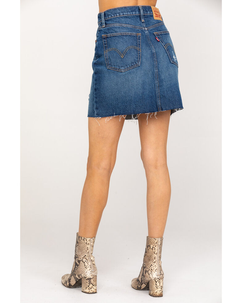 Levi’s Women's HighWaisted Deconstructed Iconic Skirt Boot Barn