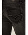 Image #4 - Moonshine Spirit Men's Rocky Mountain Black Wash Slim Stretch Denim Jeans, Black, hi-res