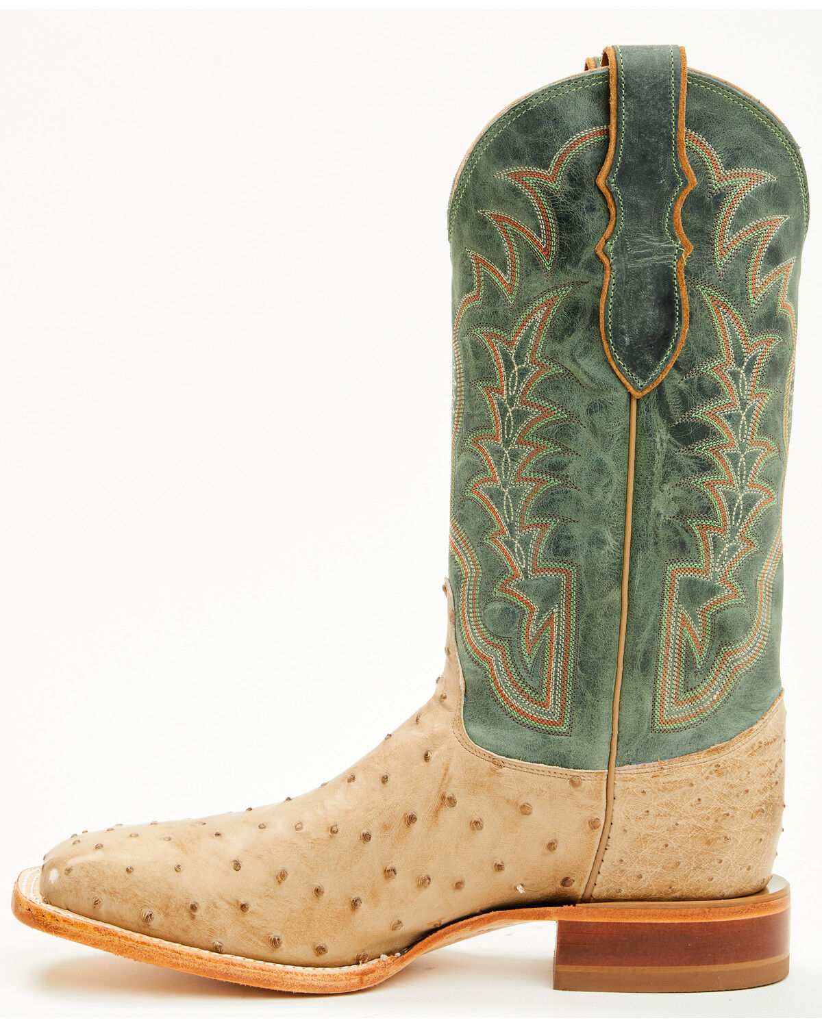 Product Name:  Justin Men's Chisolm Exotic Ostrich Western Boots - Broad Square Toe