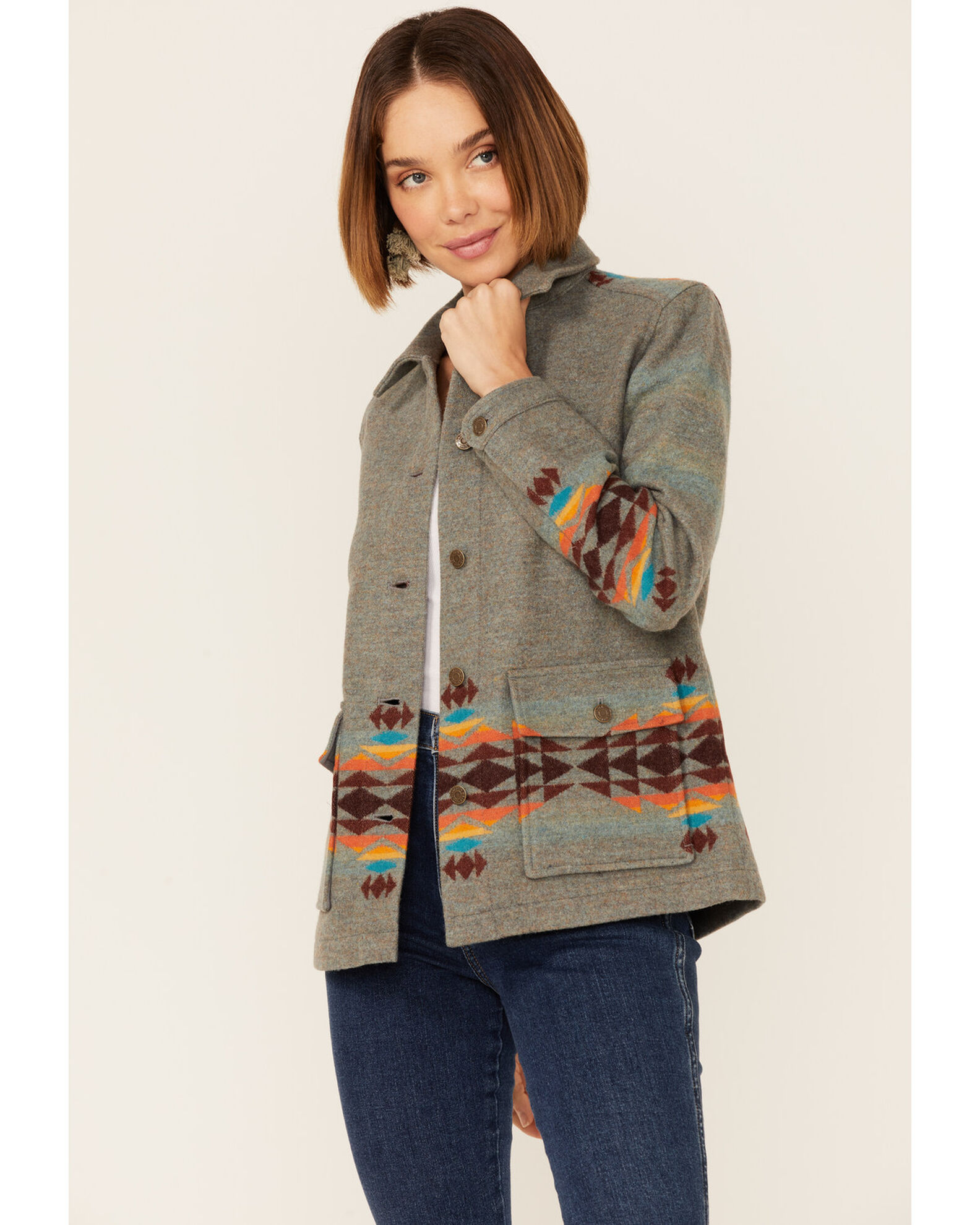 Pendleton western on sale horizons coat