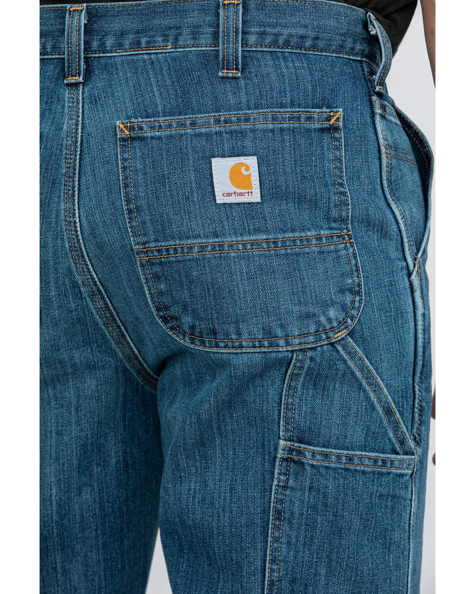 Product Name Carhartt Men s Holter Dungaree Relaxed Bootcut Work Jeans
