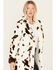 Image #2 - 26 International Women's Cow Print Fur Coat, , hi-res