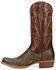 Image #3 - Dan Post Men's Bay Apache Exotic Python Western Boots - Round Toe, Brown, hi-res