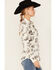 Image #2 - Wrangler Retro Women's Horse Cactus Print Long Sleeve Snap Western Shirt, , hi-res