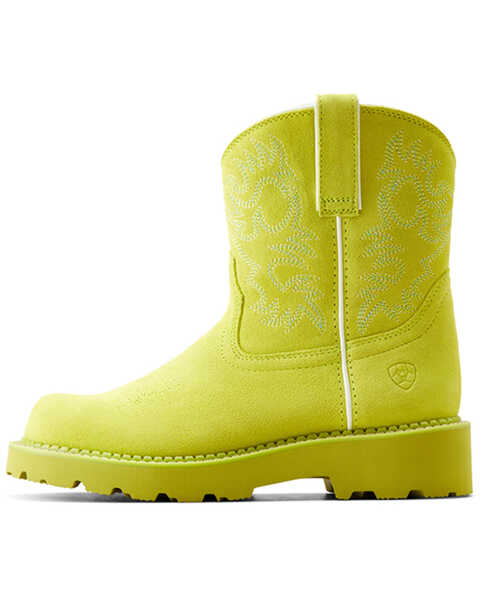 Image #2 - Ariat Women's Fatbaby Western Boots - Round Toe , Green, hi-res