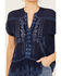 Image #3 - Johnny Was Women's Clemence Eyelet Lace Blouse, Blue, hi-res