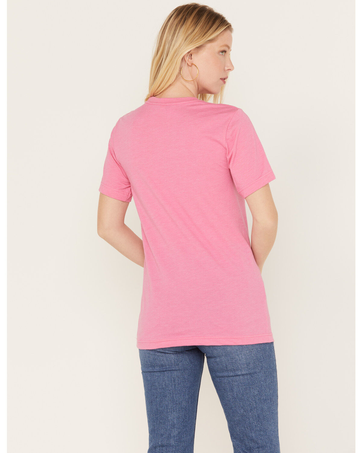 Image #4 - Ali Dee Women's Nashville Singstress Short Sleeve Graphic Tee, Pink, hi-res