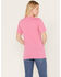Image #4 - Ali Dee Women's Nashville Singstress Short Sleeve Graphic Tee, Pink, hi-res