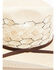 Image #2 - Serratelli Natural Laredo Hexagon Wheat Brick Shantung Straw Western Hat, , hi-res