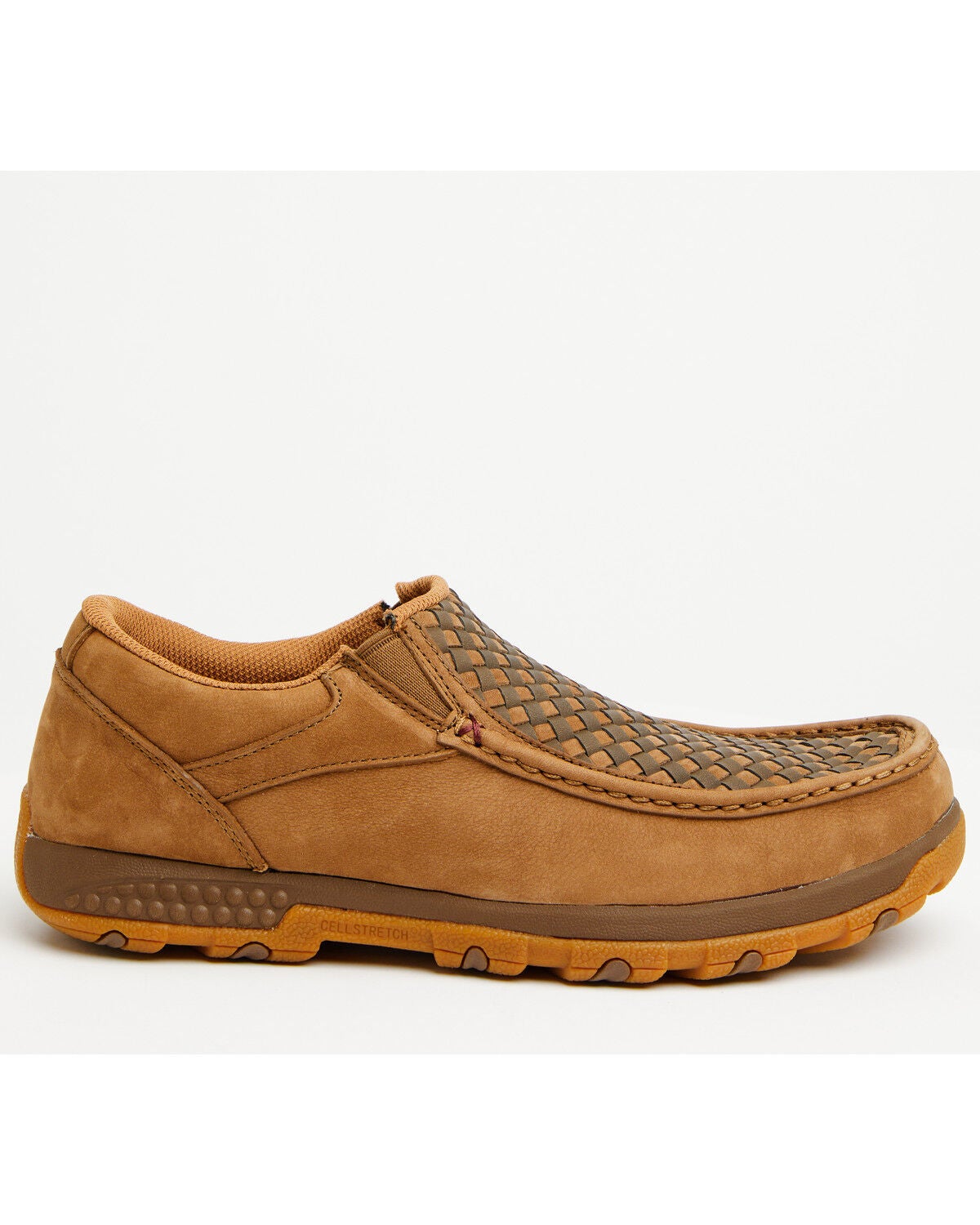 Image #2 - Twisted X Men's Slip-On Driving Mocs, Camel, hi-res