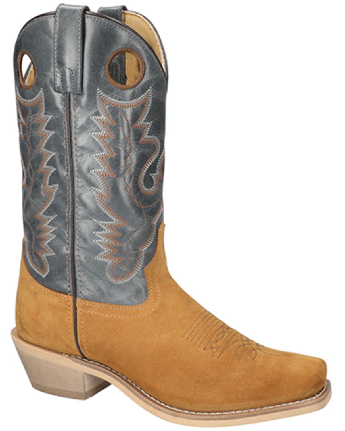 Smoky Mountain Men's Santa Fe Western Boots - Square Toe, Multi, hi-res