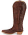 Image #3 - Tony Lama Women's Derby Jess Tall Western Boots - Snip Toe, Cognac, hi-res