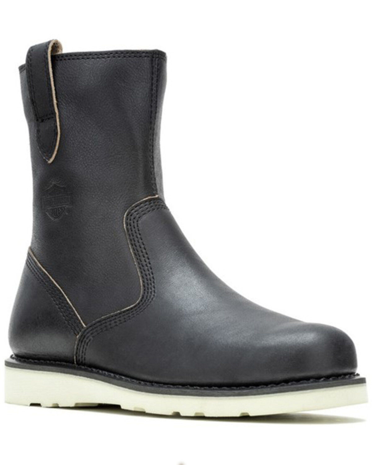 Image #1 - Harley Davidson Men's Aldredge 8" Casual Boots - Round Toe, Black, hi-res
