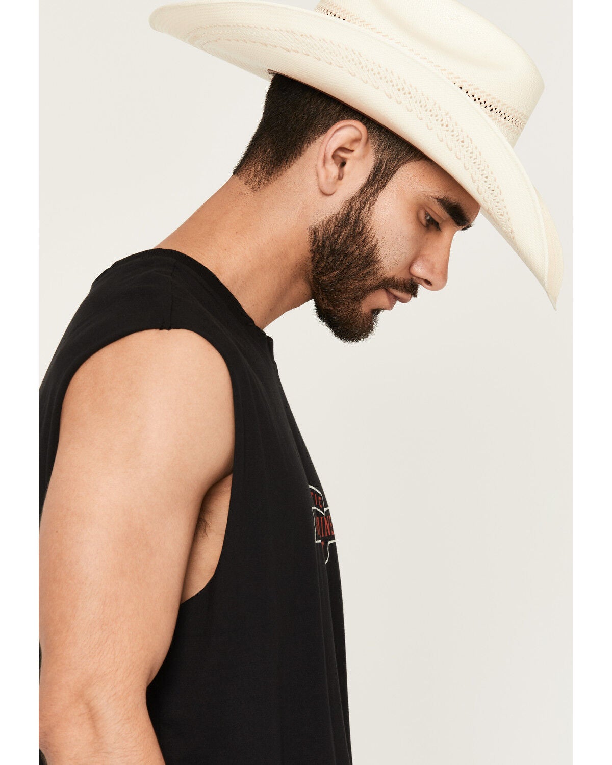 Image #2 - Moonshine Spirit&reg; Men's Authentic Muscle Tee, Black, hi-res