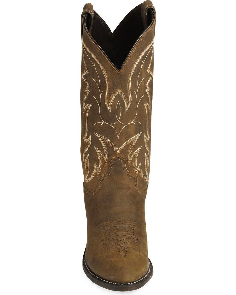 justin men's bay apache western boot