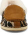 Image #4 - Twisted X Women's Leopard Print Fur-Lined Shoes - Moc Toe, Brown, hi-res