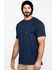 Image #3 - Ariat Men's Rebar Cotton Strong American Grit Work T-Shirt, Navy, hi-res
