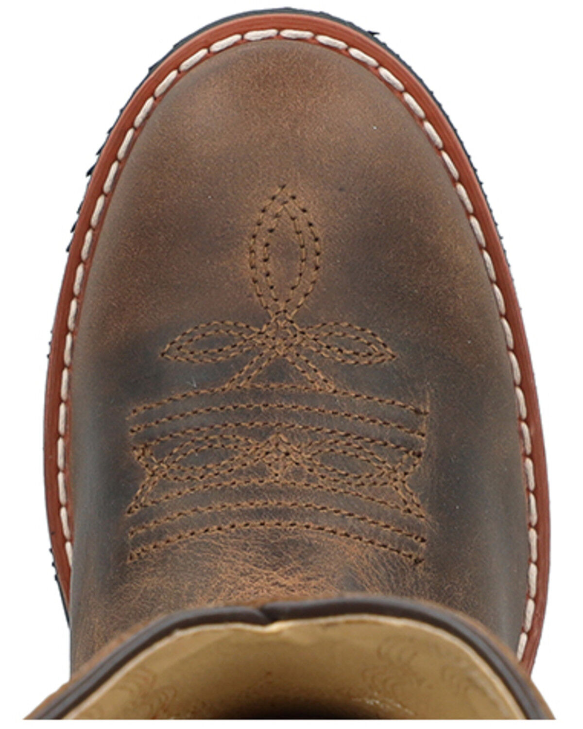 Image #6 - Smoky Mountain Boys' Showdown Western Boots - Round Toe, Brown, hi-res