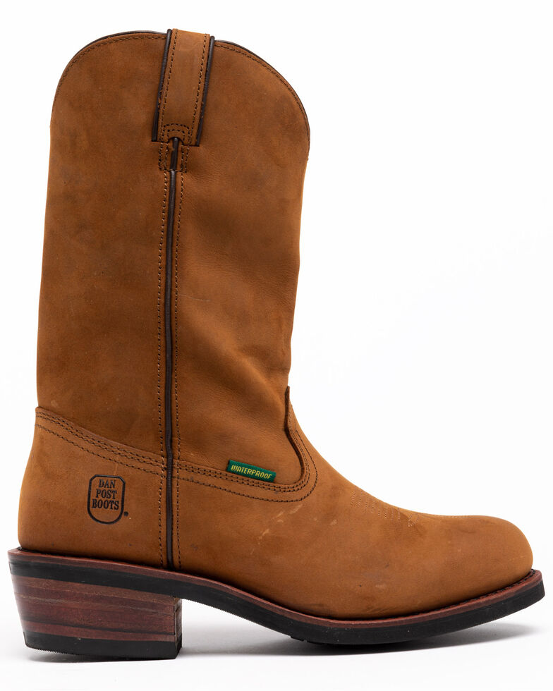 Dan Post Men's Albuquerque Distressed Leather Western Work Boots Soft
