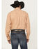 Image #4 - George Strait by Wrangler Men's Paisley Print Long Sleeve Button-Down Stretch Western Shirt - Big, Brown, hi-res