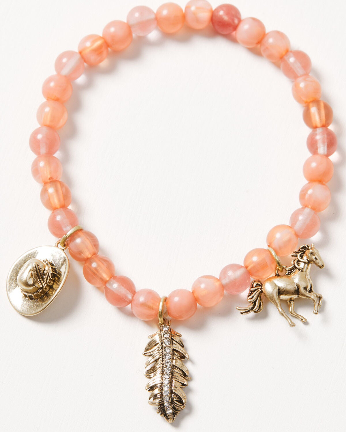 Image #2 - Lainey Wilson Women's Atta Girl Bracelet Set - 4 Pack, Gold, hi-res