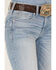 Image #2 - Ariat Women's R.E.A.L Brianna Light Wash High Rise Bootcut Oklahoma Jeans, Light Wash, hi-res
