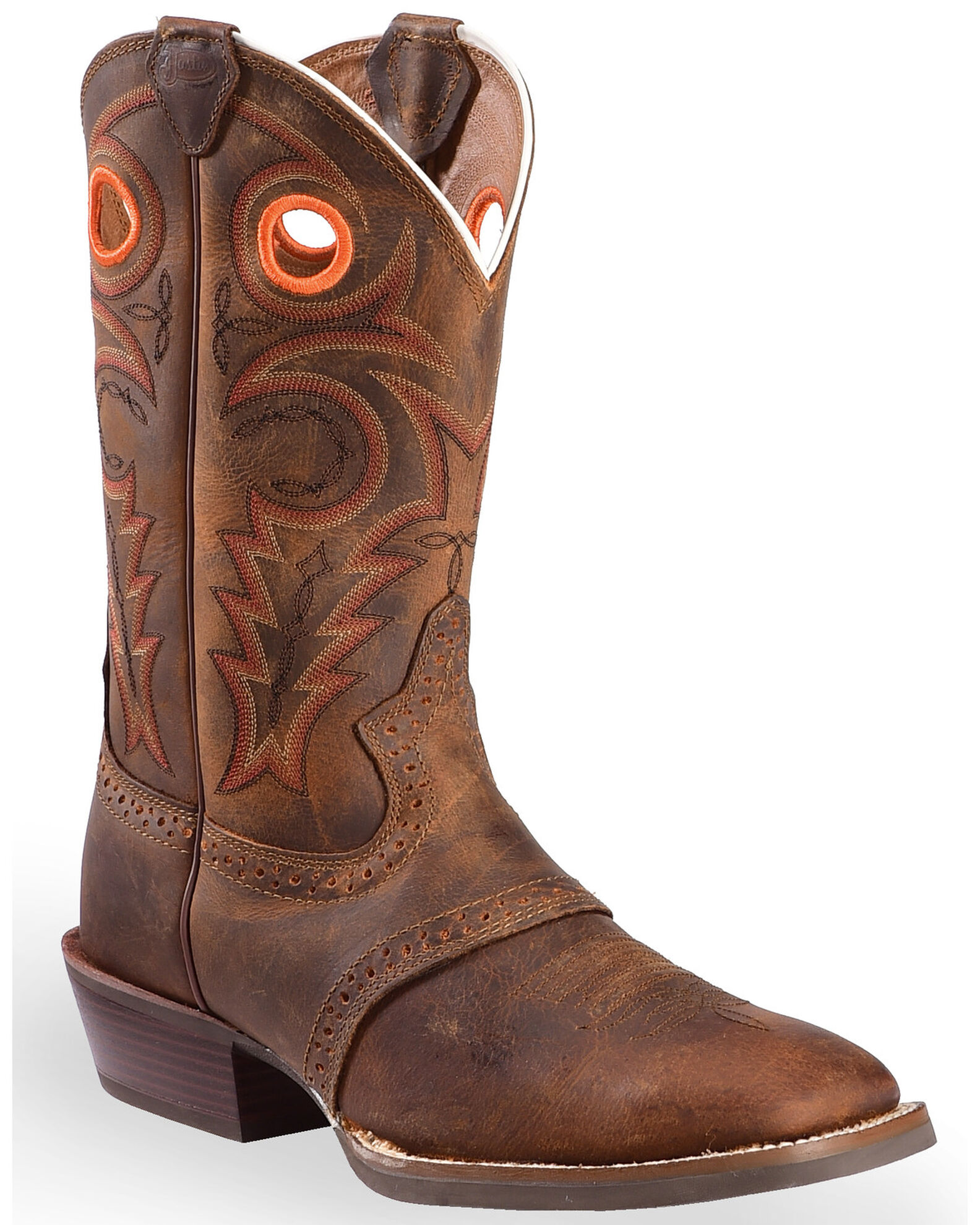 Justin silver hot sale boots
