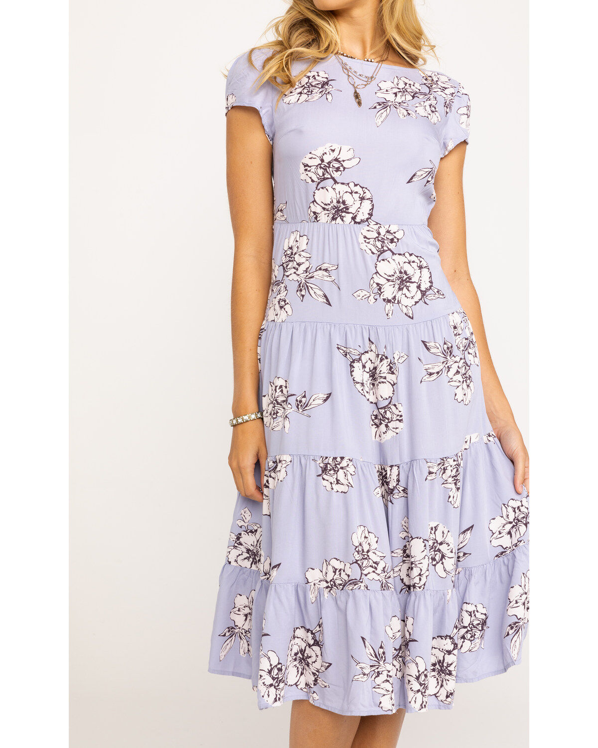 free people rita tiered dress