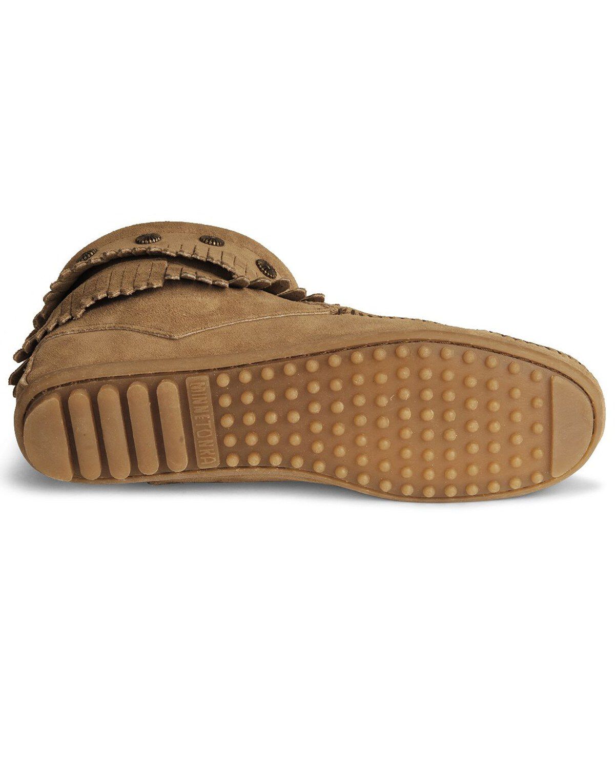 Image #5 - Minnetonka Double Fringe Side Zip Moccasin, , hi-res