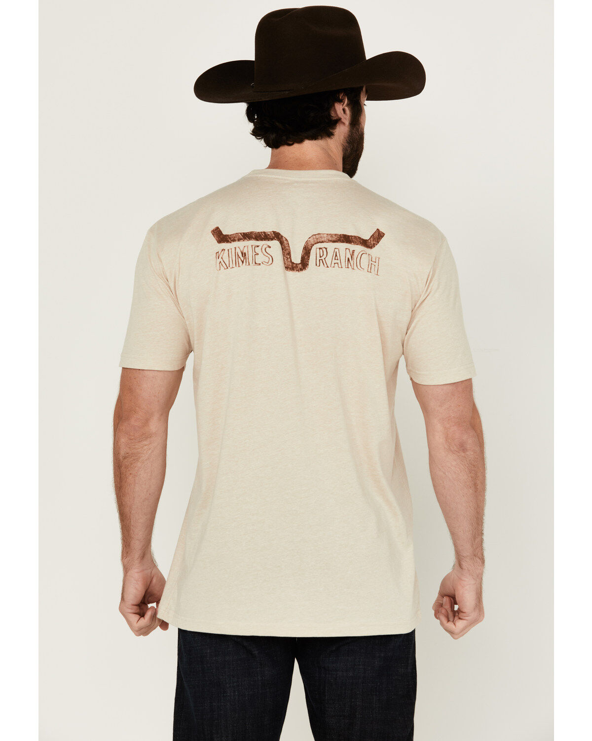 Product Name:  Kimes Ranch Men's Boot Barn Exclusive Graphite Logo Short Sleeve Graphic T-Shirt
