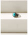 Image #4 - Shyanne Women's Cactus Rose Longhorn 5-Piece Ring Set, Silver, hi-res