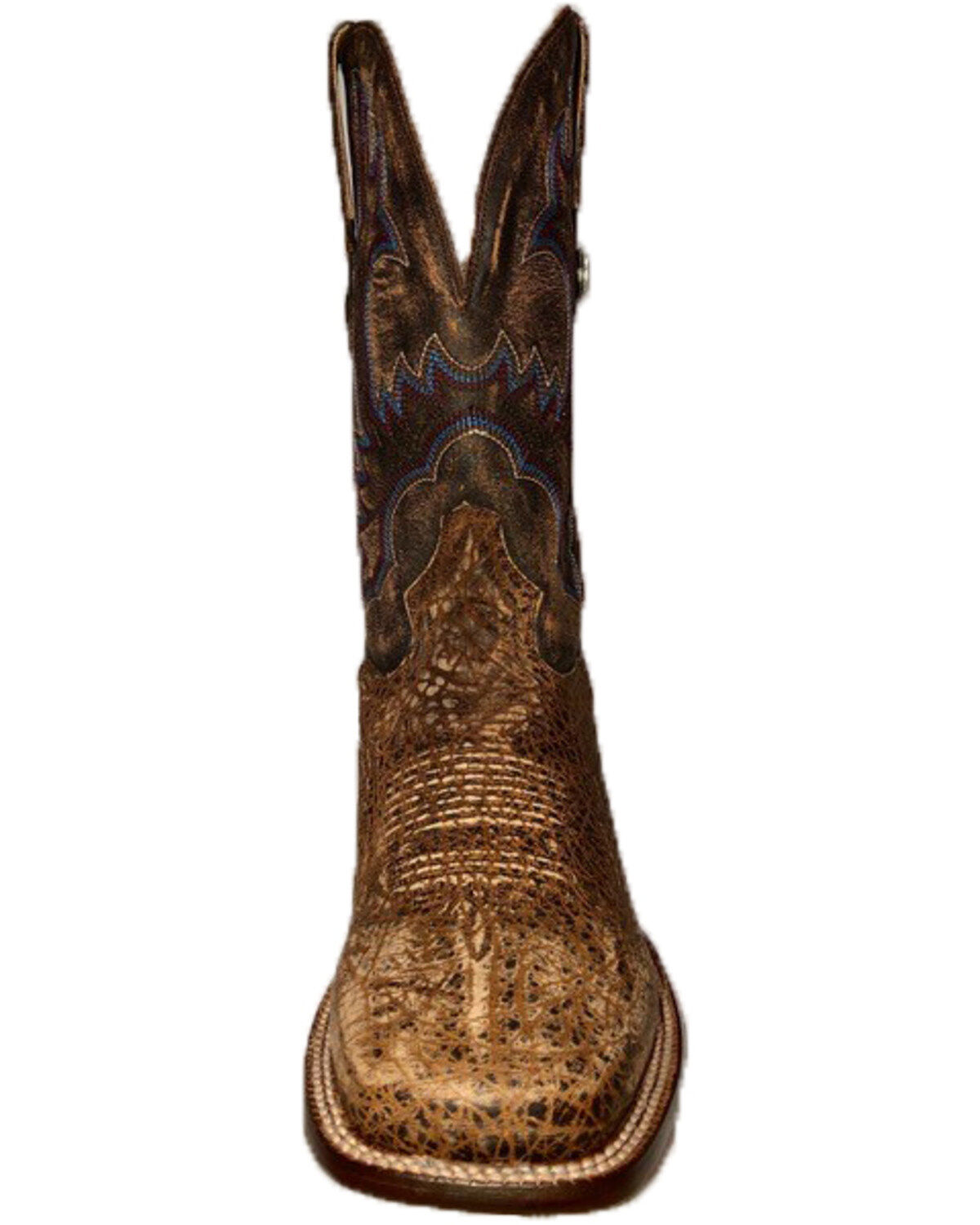 Image #2 - El Dorado Men's Brandy Bison Western Boots - Broad Square Toe, , hi-res