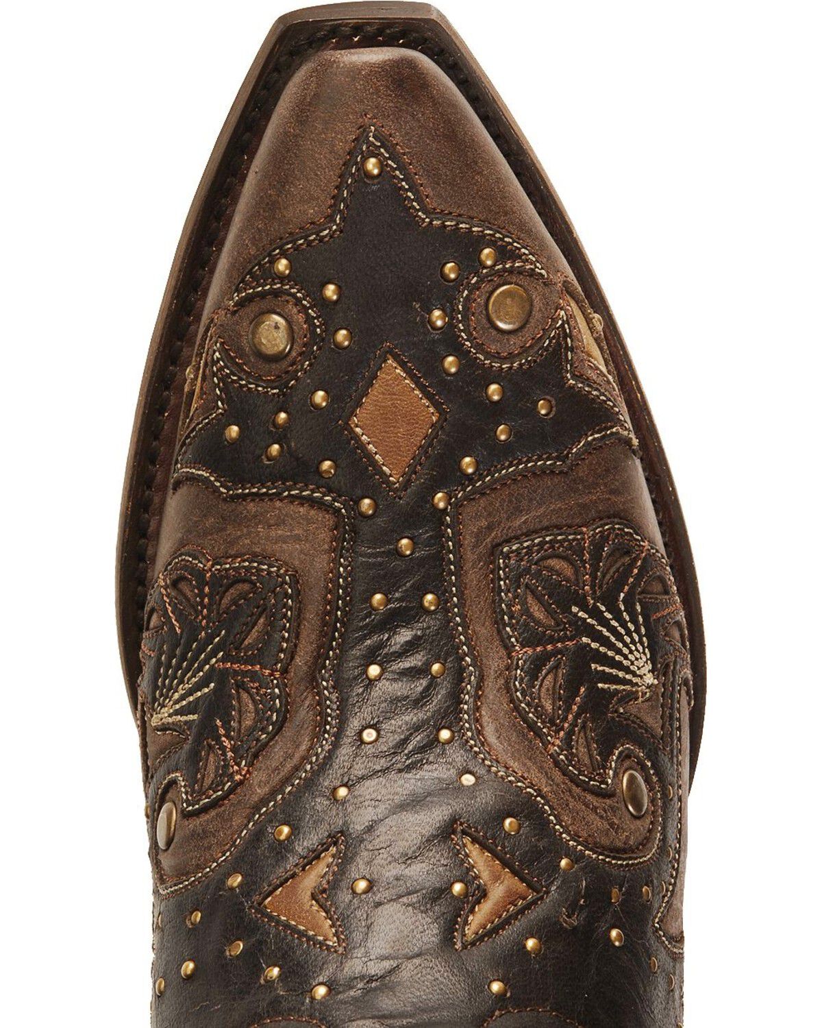 Image #6 - Lucchese Women's Handmade 1883 Studded Fiona Cowgirl Boots - Snip Toe, , hi-res