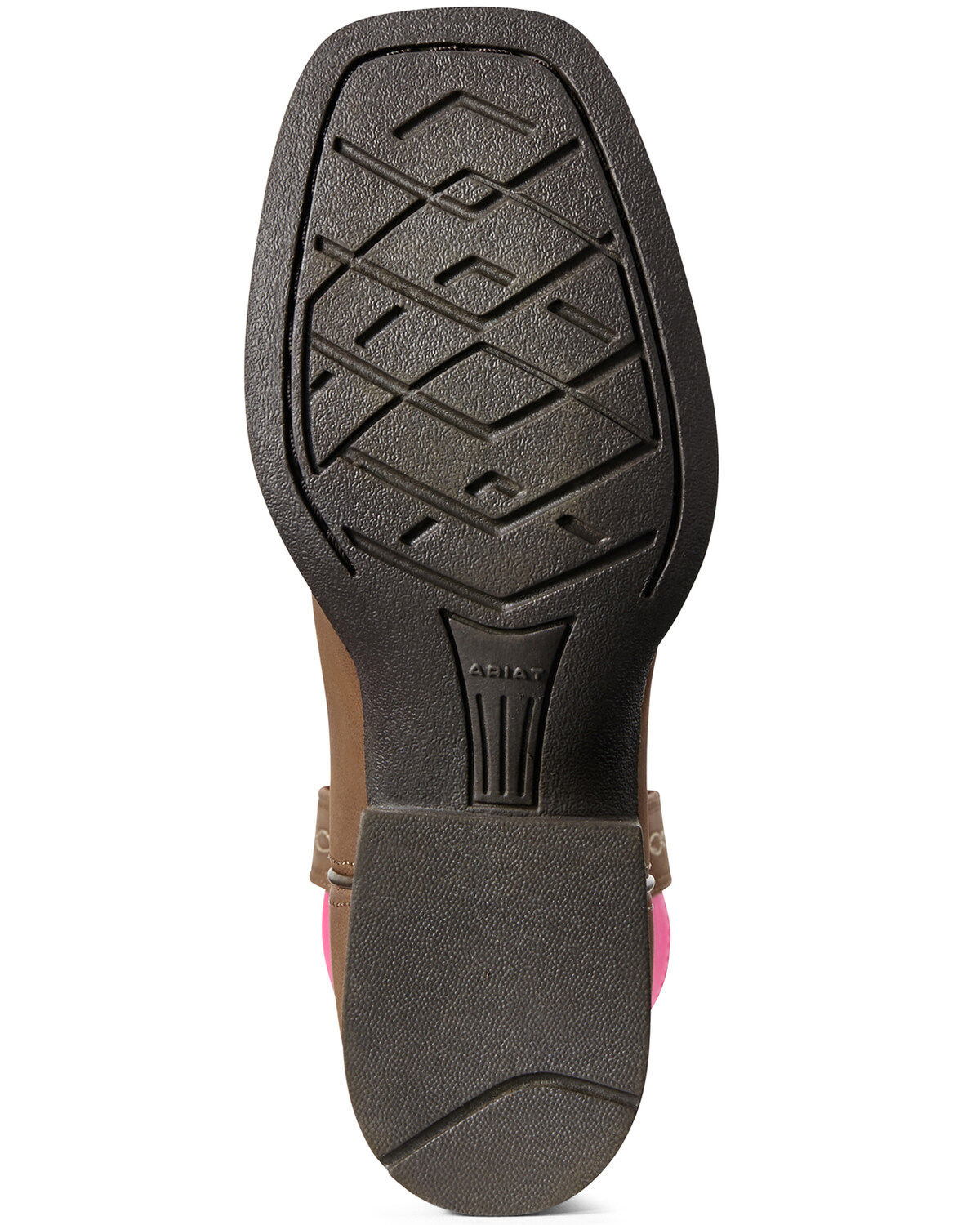 Image #5 - Ariat Little Girls' Sport Champ Western Boots - Broad Square Toe, , hi-res