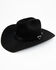 Image #1 - Boot Barn Heart Concho Hat Band, Black, hi-res