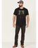 Image #2 - Brothers and Sons Men's Devils Tower National Monument Graphic Short Sleeve T-Shirt, Black, hi-res