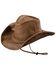Image #1 - Bullhide Men's Melbourne Leather Hat, Bronze, hi-res