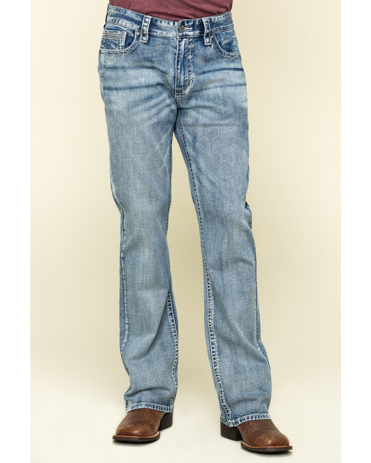 rock and roll cowboy double barrel relaxed bootcut