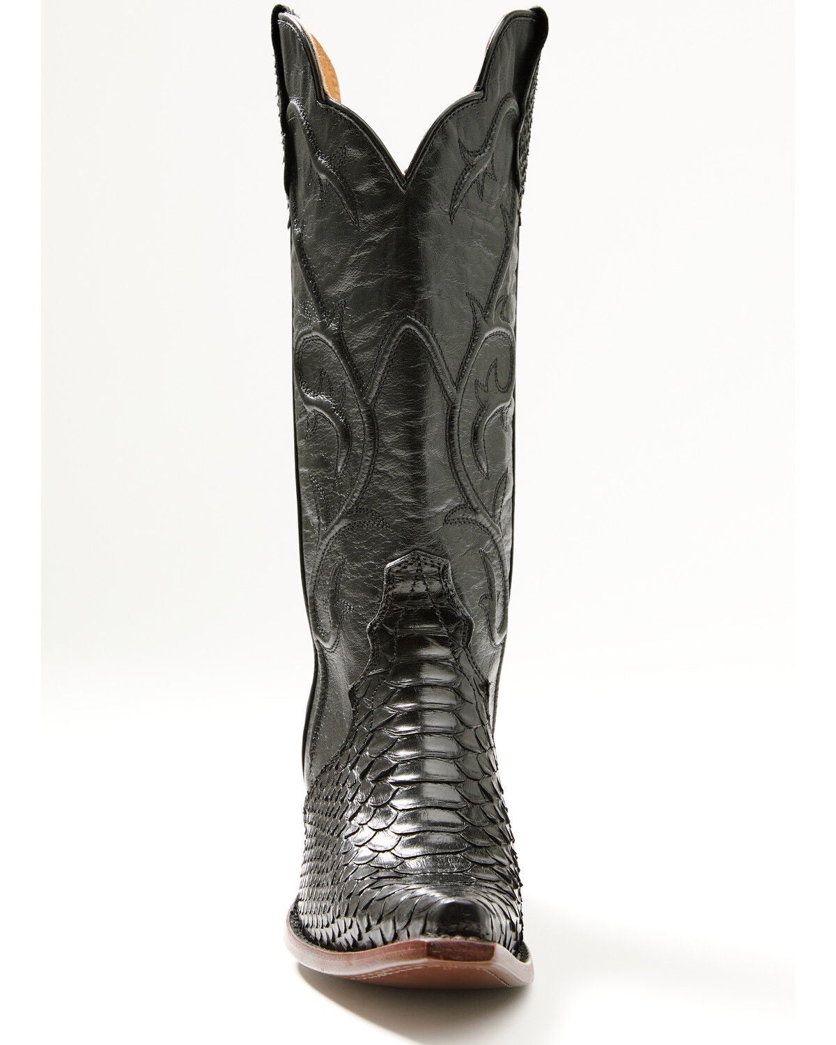 Product Name:  Shyanne Women's Exotic Python Tall Western Boots - Snip Toe