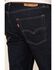 Image #4 - Levi's Men's 502 Dark Hollow Rinse Tapered Stretch Regular Straight Leg Jeans, Blue, hi-res