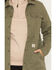 Image #3 - Carhartt Women's TENCEL™ Fiber Series Relaxed Fit Canvas Coat, Olive, hi-res