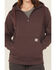 Image #3 - Ariat Women's Rebar Skill Set 1/2 Zip Pullover, Brown, hi-res